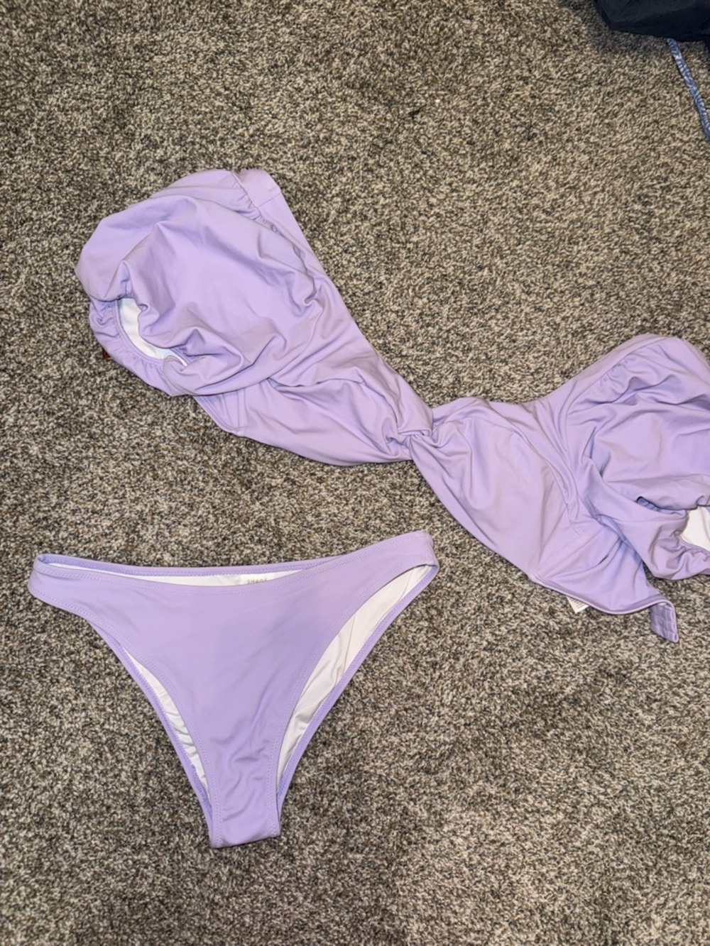 Target Lavender Bandeau Bikini Set